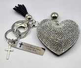 Love Never Fails Keychain
