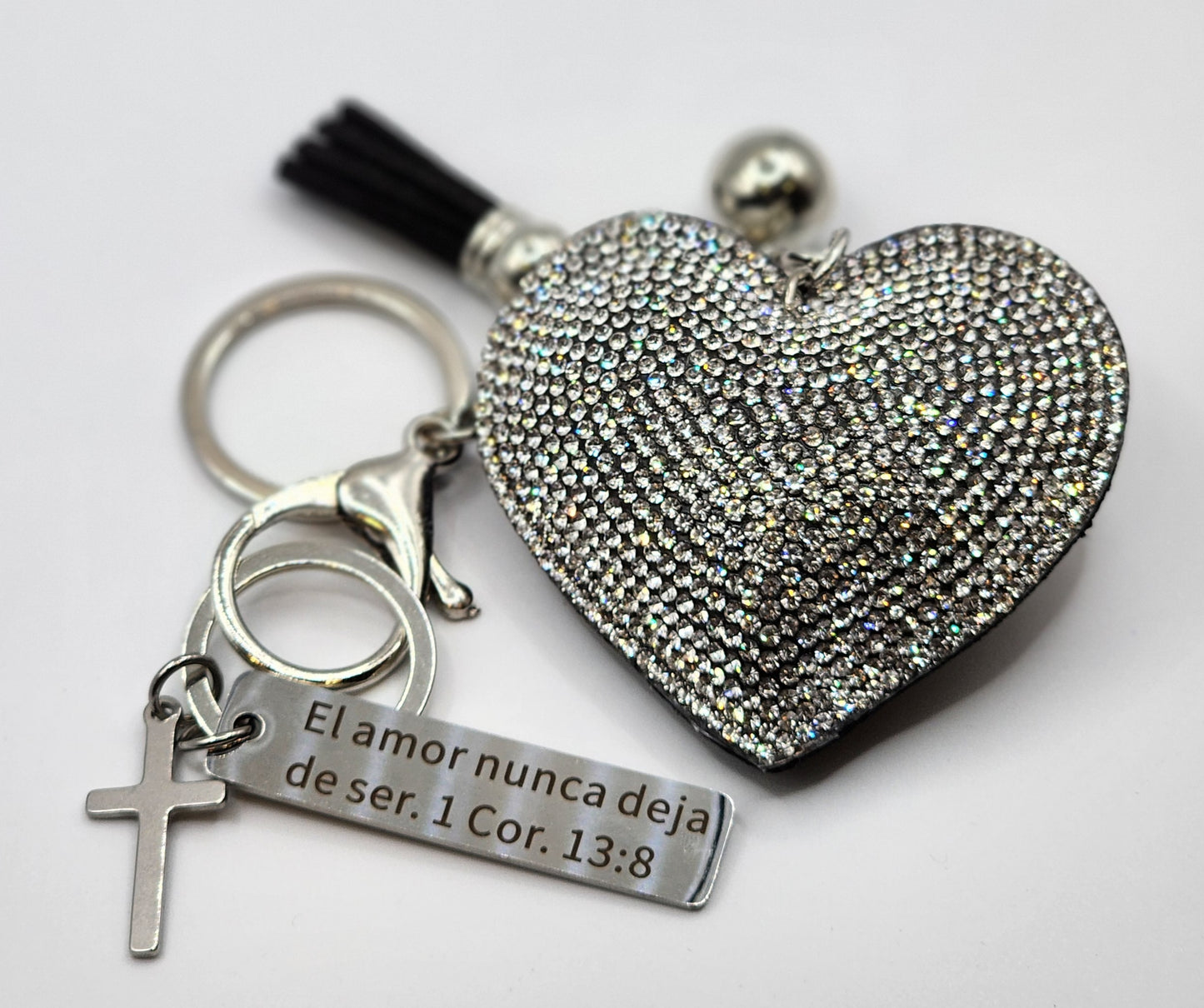 Love Never Fails Keychain