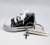 Walking by Faith Keychain