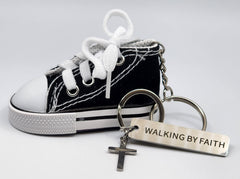 Walking by Faith Keychain