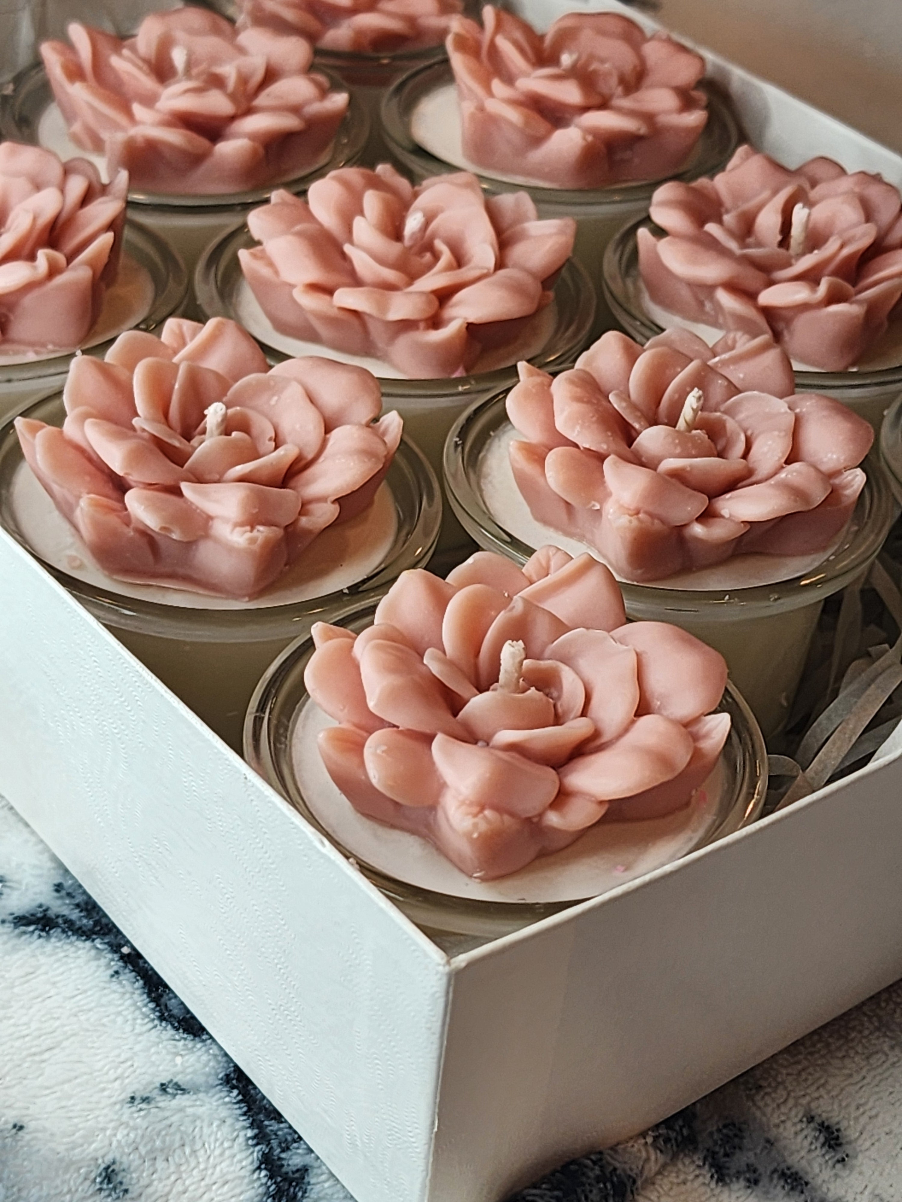 Rose Mini Candles