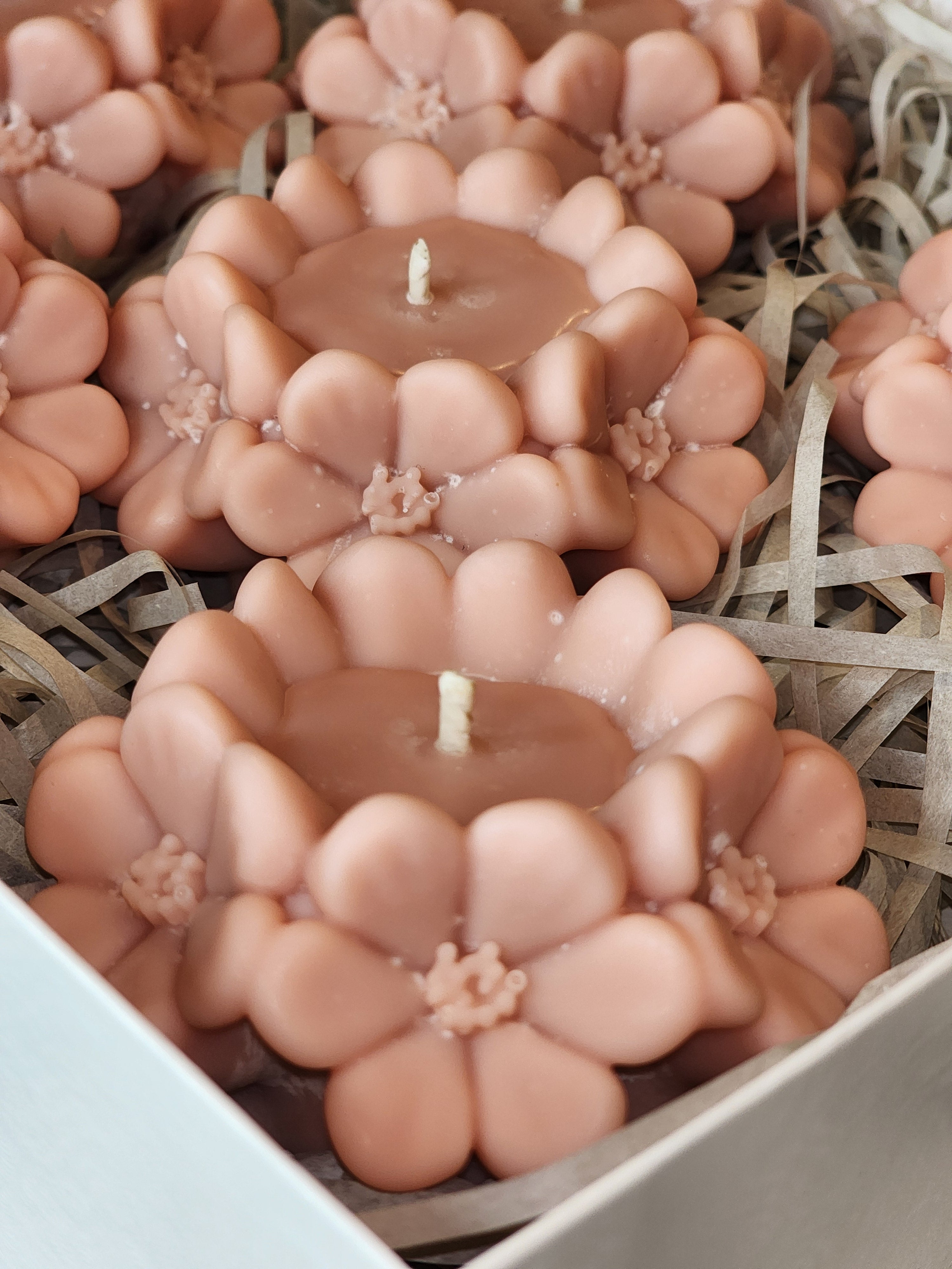 Cherry Blossom Pillar Candles