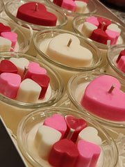 Hearts Mini Candles