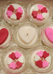 Hearts Mini Candles