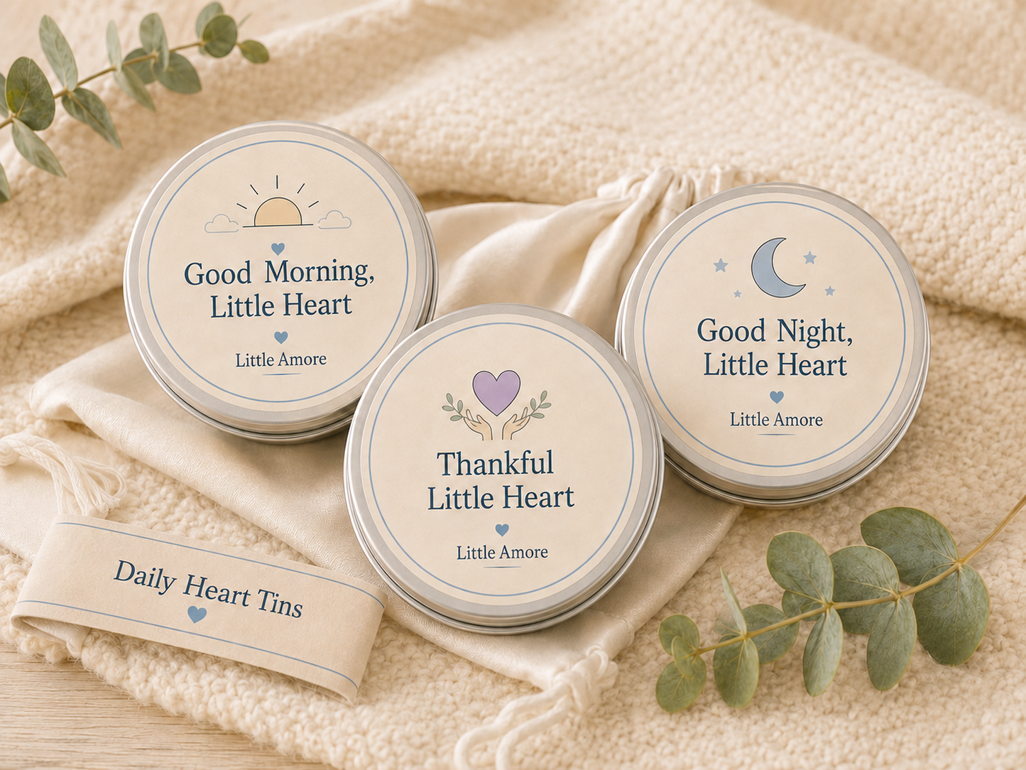 Daily Heart Tins Trio