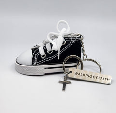 Walking by Faith Keychain